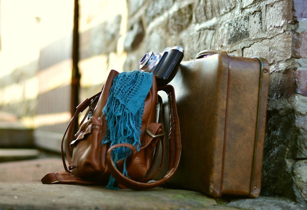 travel suitcase